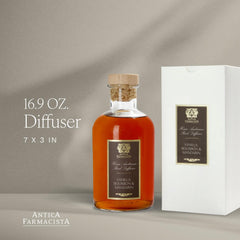 Antica Farmacista reed setup ready to diffuse a refined scent