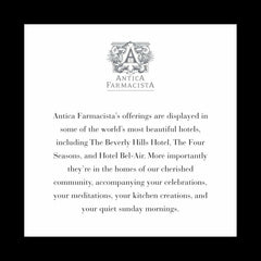 Antica Farmacista Prosecco Black candle ideal for evenings and entertaining guests.