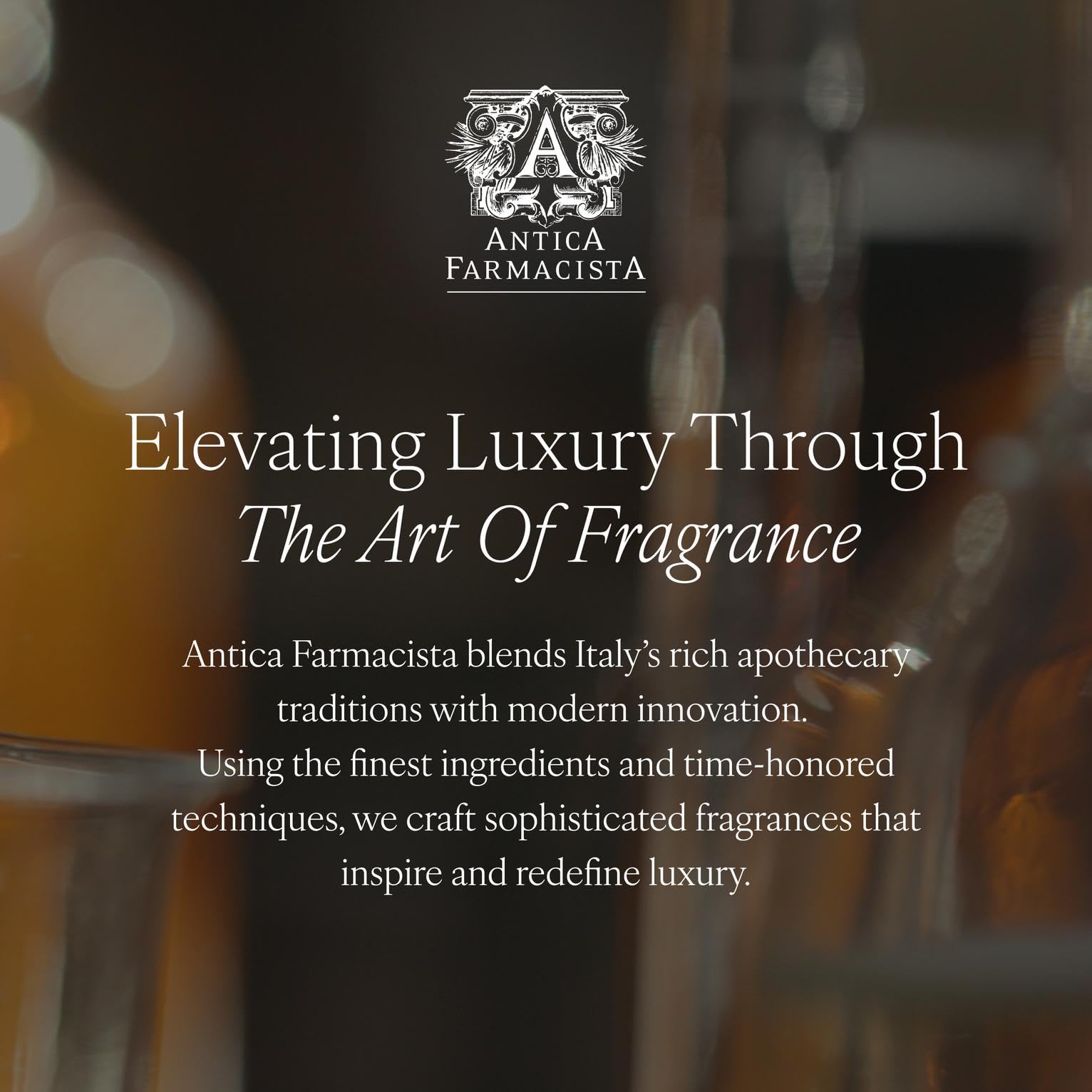 Antica Farmacista room scene showing diffuser in a cozy corner at home.