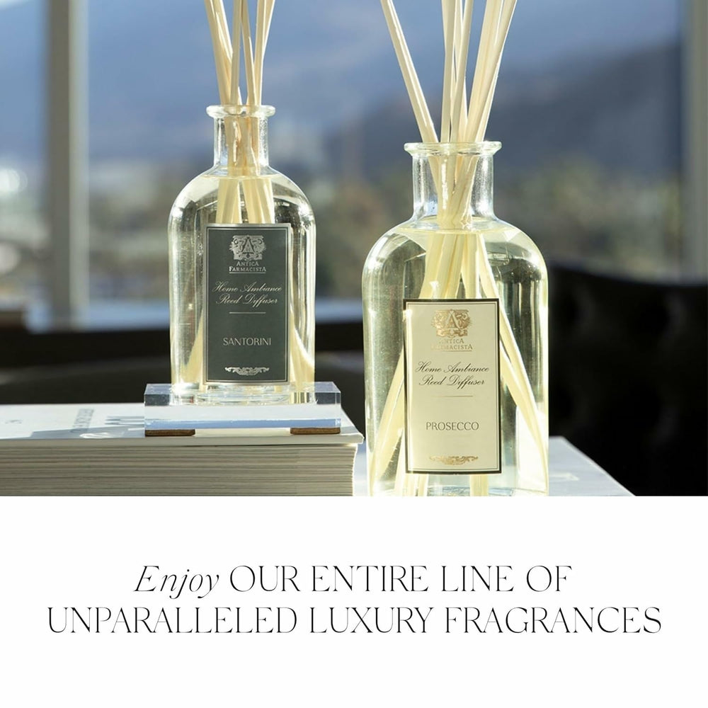 Lifestyle scene with Antica Farmacista White Spruce candle in home