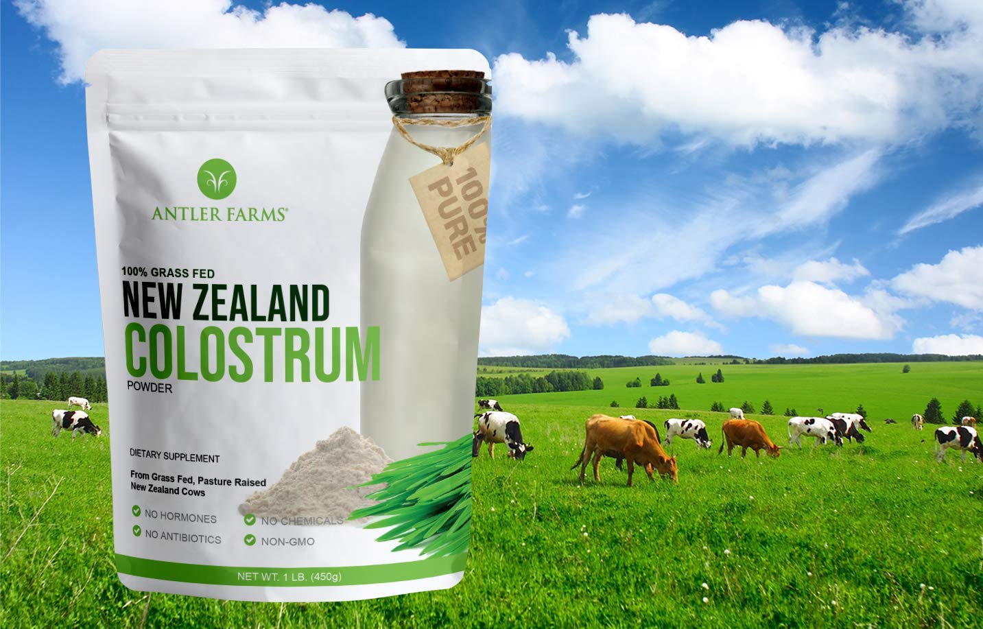 Antler Farms colostrum cold processing seal preserving nutrients