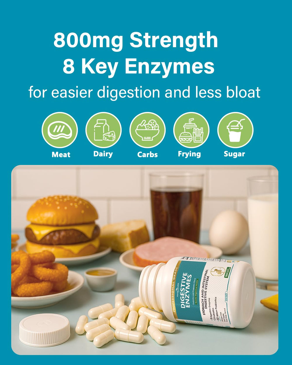 Anven Health L-Glutamine supports intestinal lining and smoother digestion.