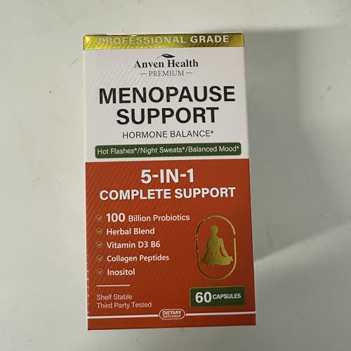 Anven Health menopause veggie caps close-up for easy daily supplementation