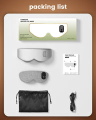 Anydance heated eye mask graphene heating layer delivers even heat