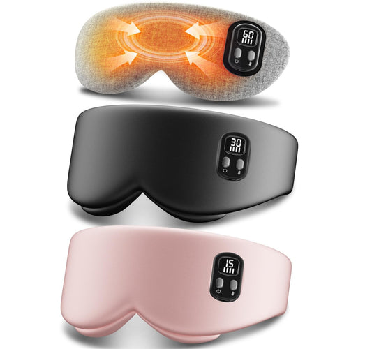 Anydance heated eye mask with LED display for easy heat and time control