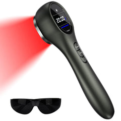Anyork red light therapy device front view for targeted muscle relief.
