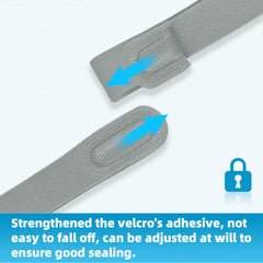Soft skin-friendly fabric on Anzorhal headgear minimizes irritation