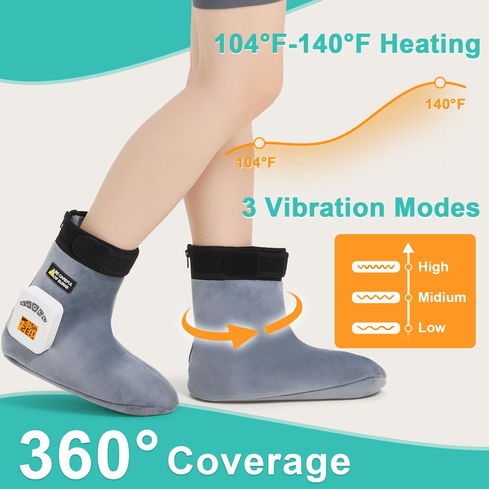 AOBOCO feet warmers operate quietly, keeping your environment peaceful during use.