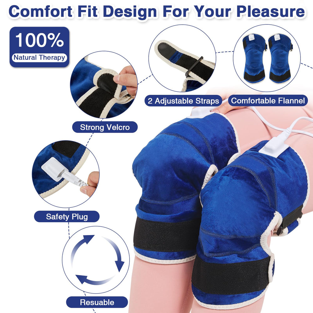 AOBOCO quick-heat feature in action for fast relief within seconds.