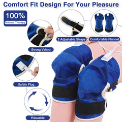 AOBOCO quick-heat feature in action for fast relief within seconds.