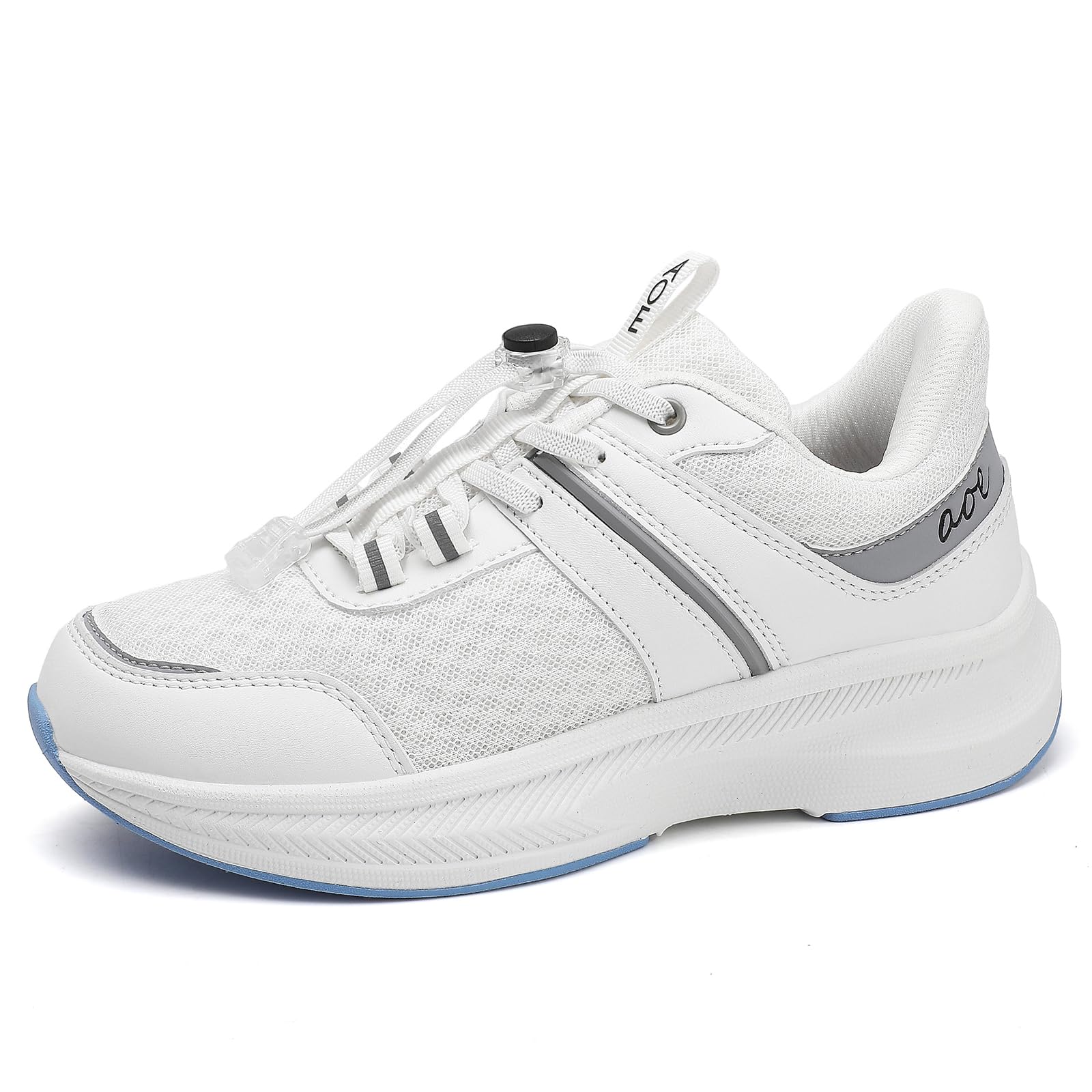 AOE diabetic shoes with wide last design for swollen feet and comfort