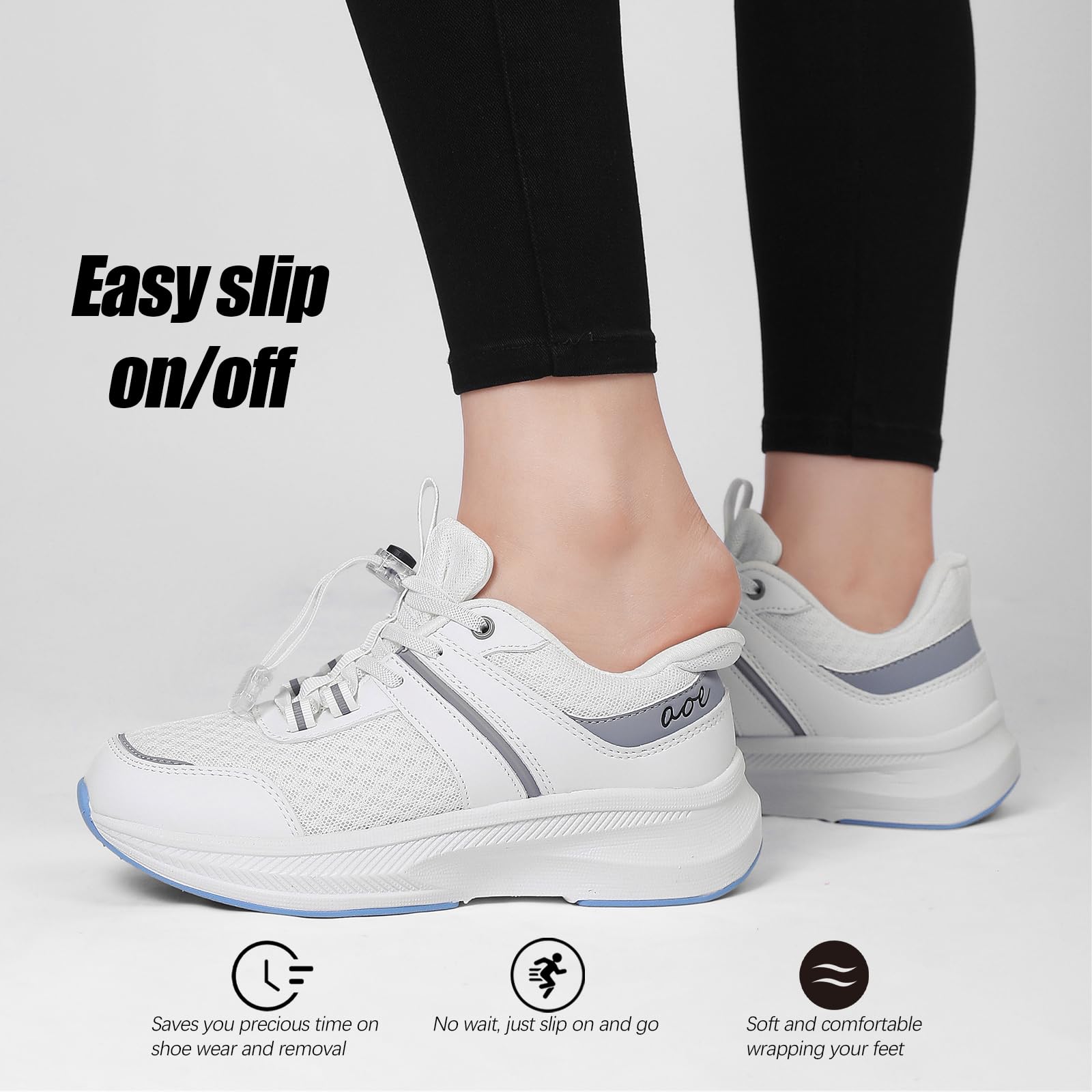 AOE shoes offered in wide and regular widths for comfort