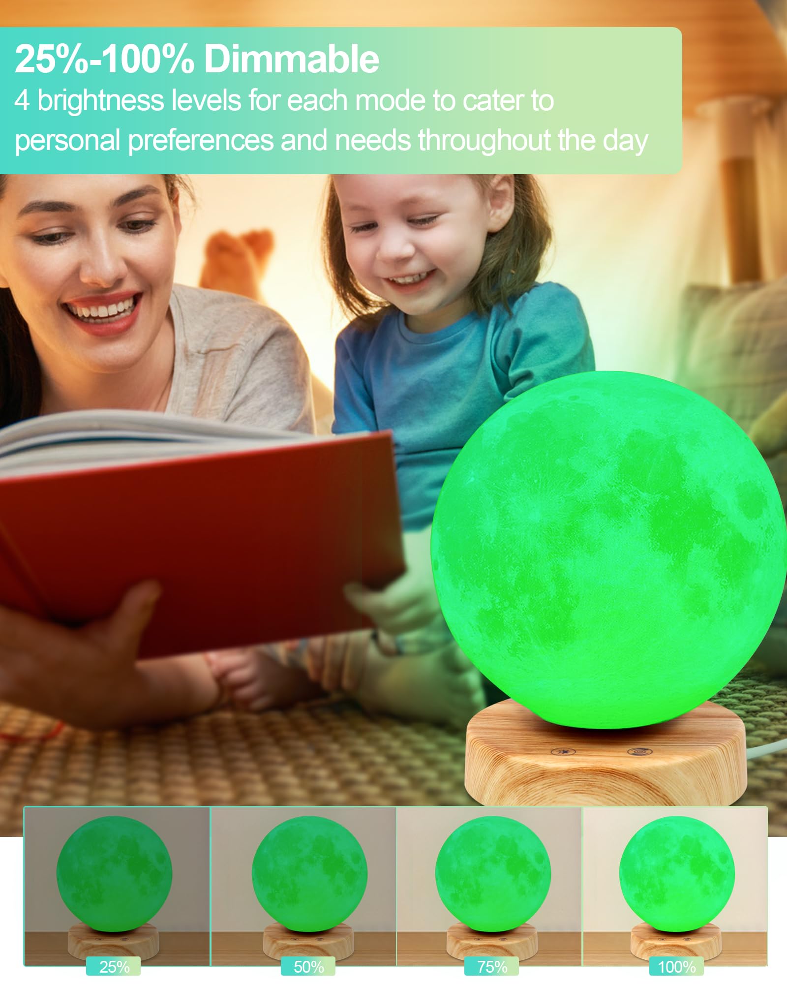 Aoife lamp delivers 360-degree lighting coverage for versatile use
