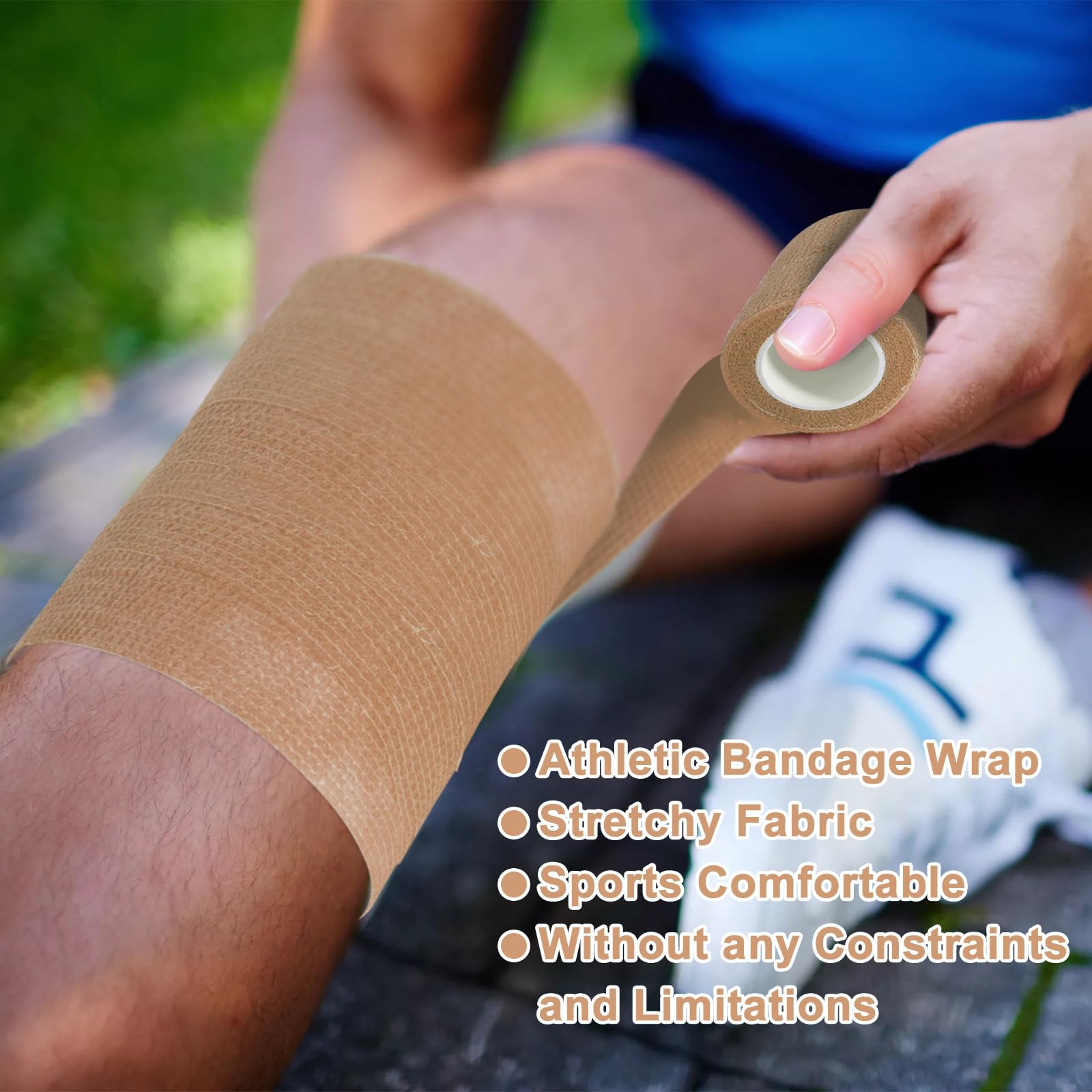 AOITMZAY bandage wrap pet-use image highlights paw care and versatile animal first aid