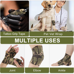 AOITMZAY bandage wrap stays secure during sweat