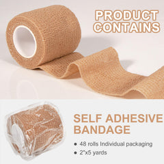 AOITMZAY bandage wrap close-up highlighting breathable elastic fabric for comfortable wear.