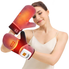 AOKESTE cordless hand heating pad with massage modes for soothing relaxation