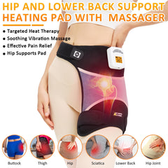 AOKESTE cordless heating pad powered by a 5000mAh battery for travel