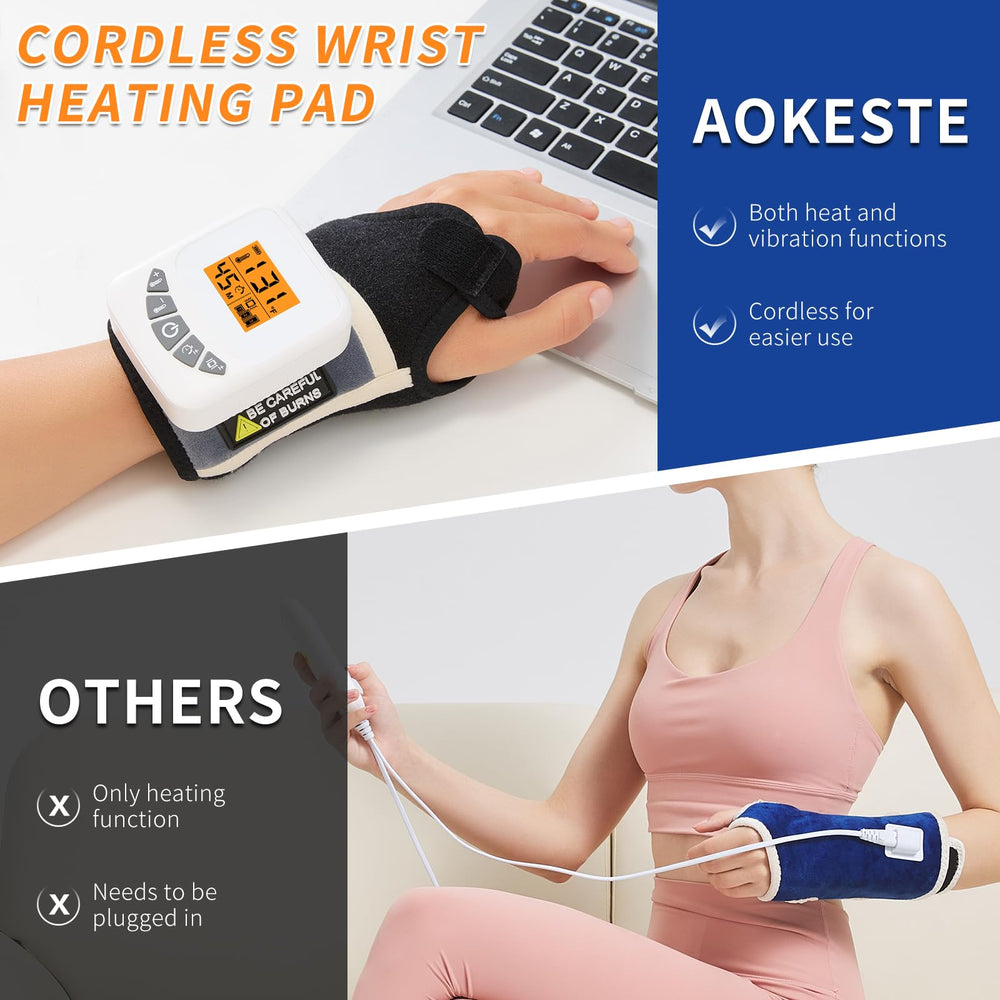 AOKESTE heat settings enable customizable comfort on demand.