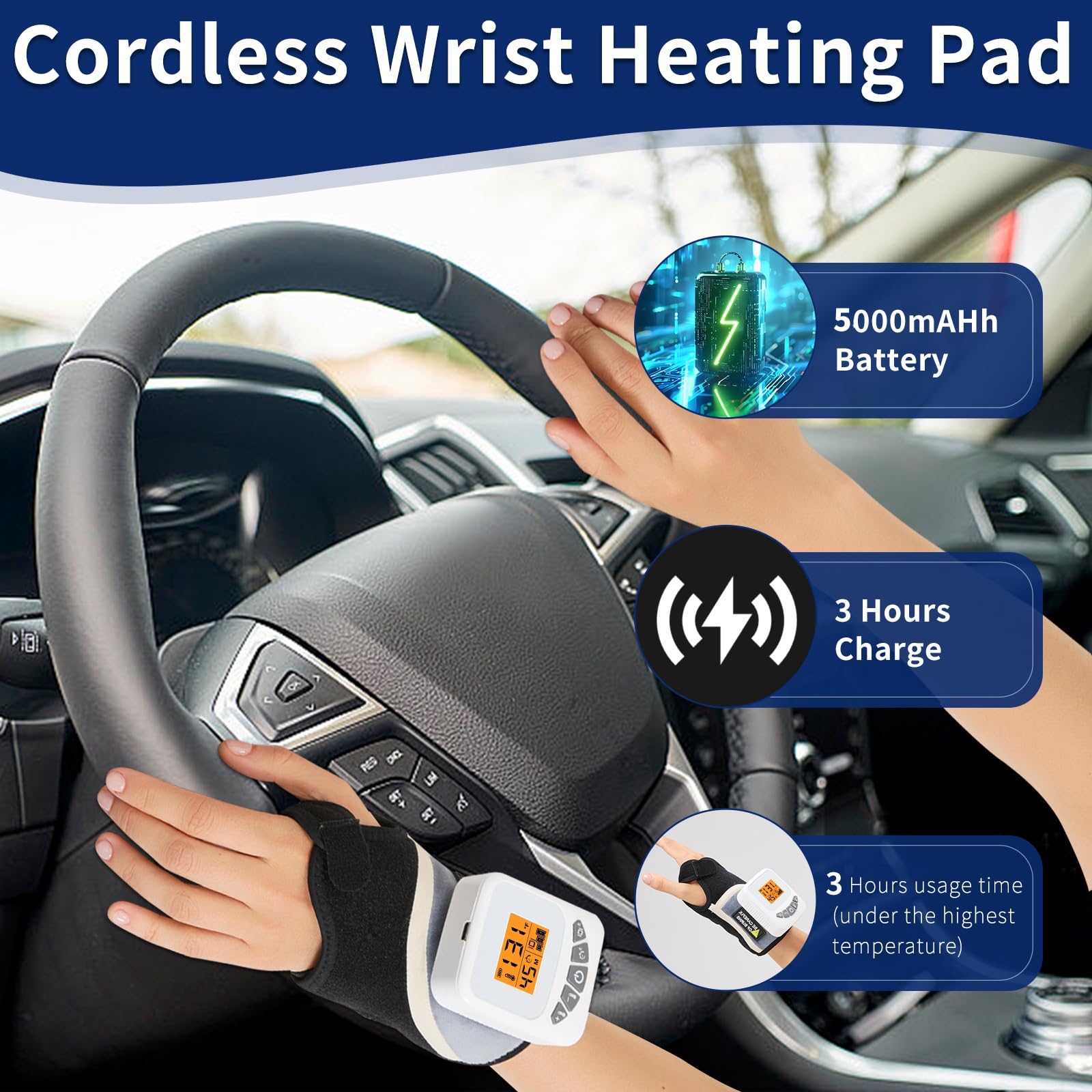 AOKESTE noiseless motor ensures discreet therapy sessions.