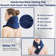 AOKESTE neck wrap features a long 8.53 ft cord for flexible placement.