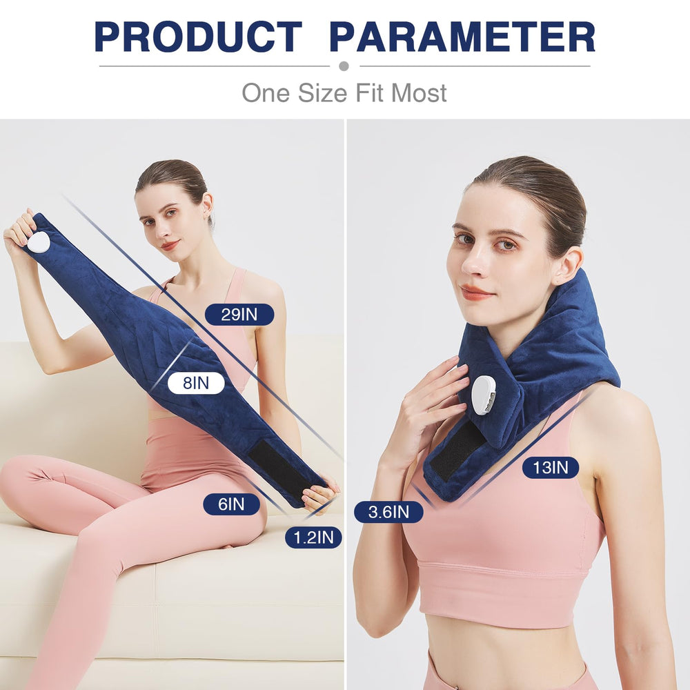 AOKESTE soft flannel cover provides skin-friendly comfort during use.