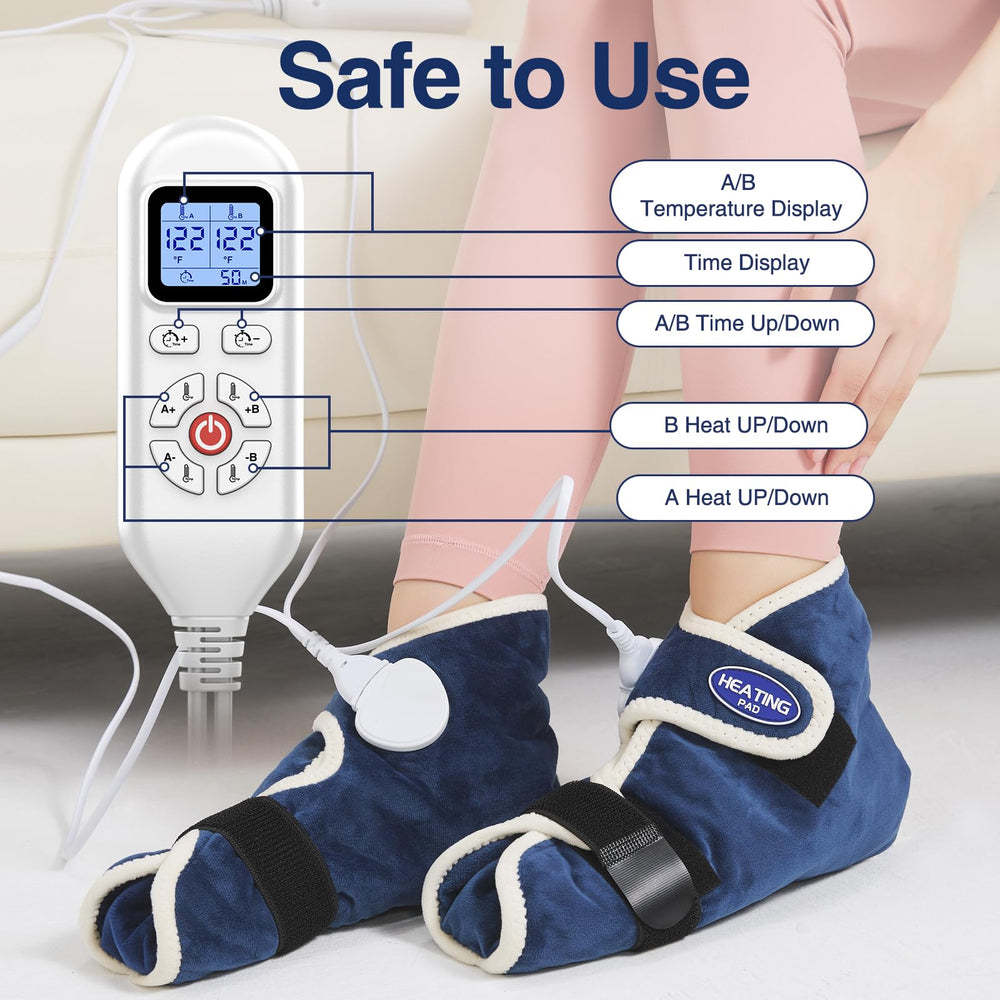 AOKESTE universal foot warmer fits up to US size 13 for versatile use.