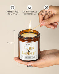 AOOVOO candle set cleansing sage for purifying scent and fresh vibes.