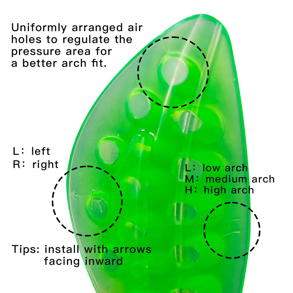 Breathable Ortholite and EVA materials in AOTENG STAR insoles