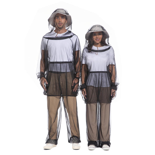 Aoximyouny mosquito suit hood full-coverage outdoor protection.