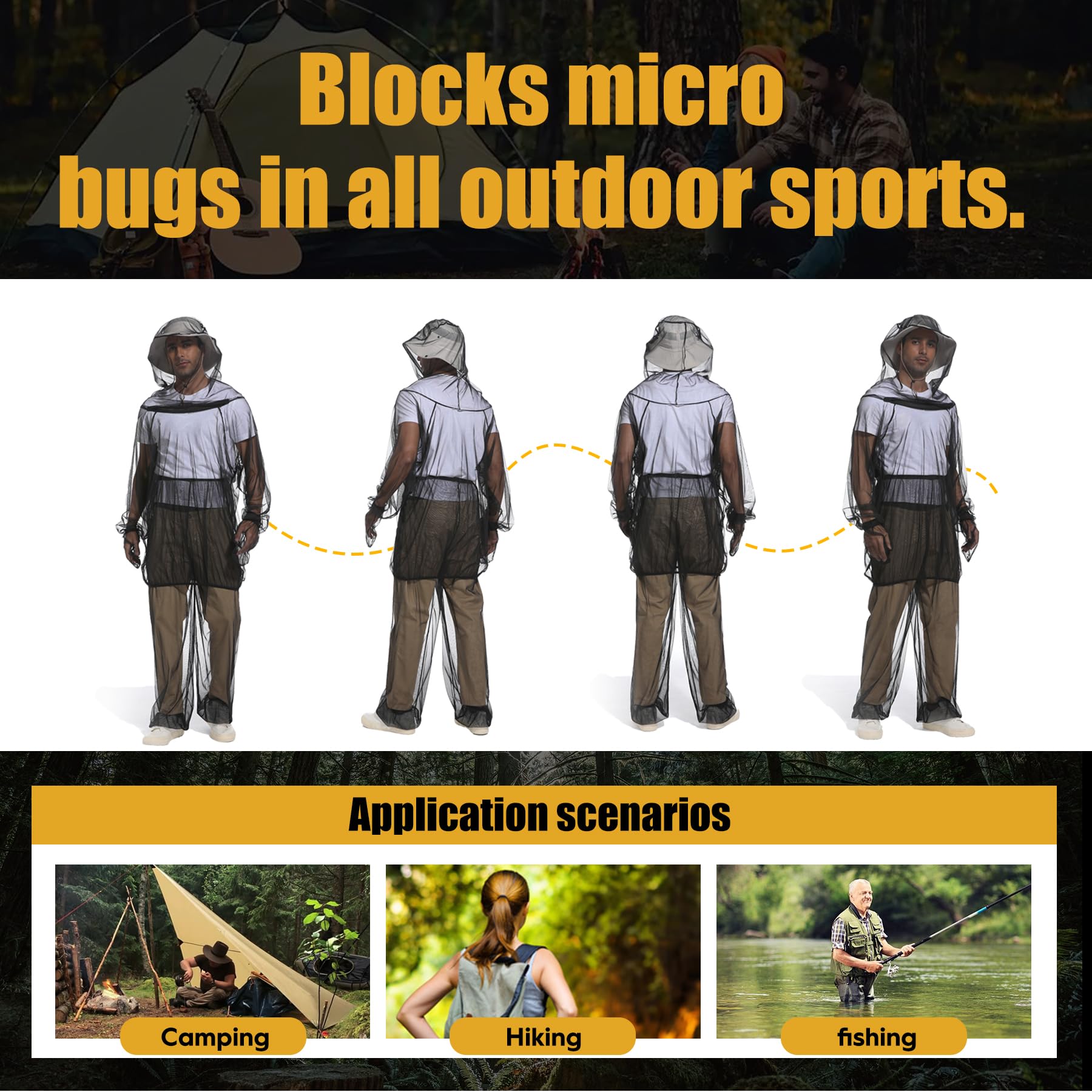 Aoximyouny mosquito suit package ready for easy gifting.