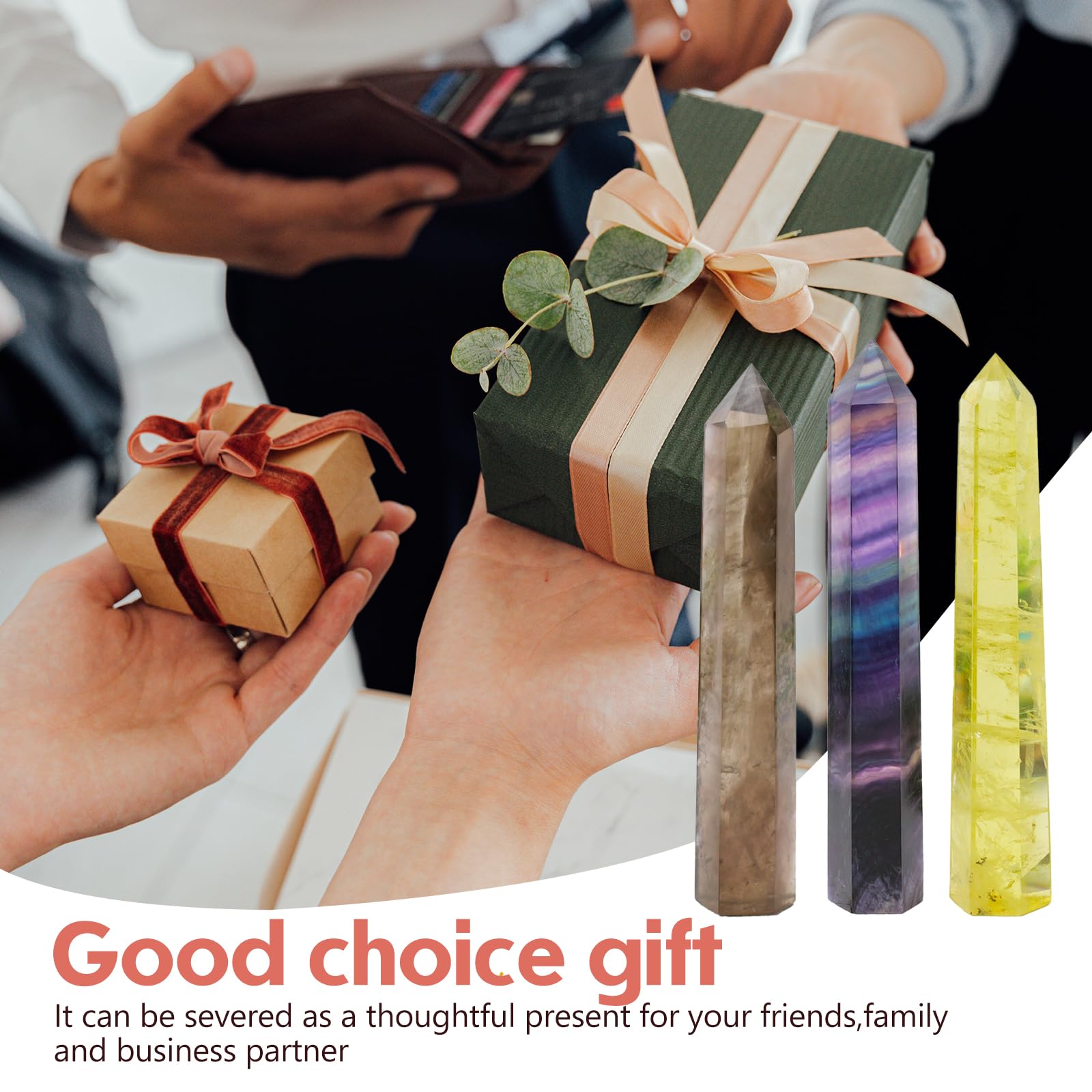 Apengshi Citrine Tower supports DIY crafts and home projects.