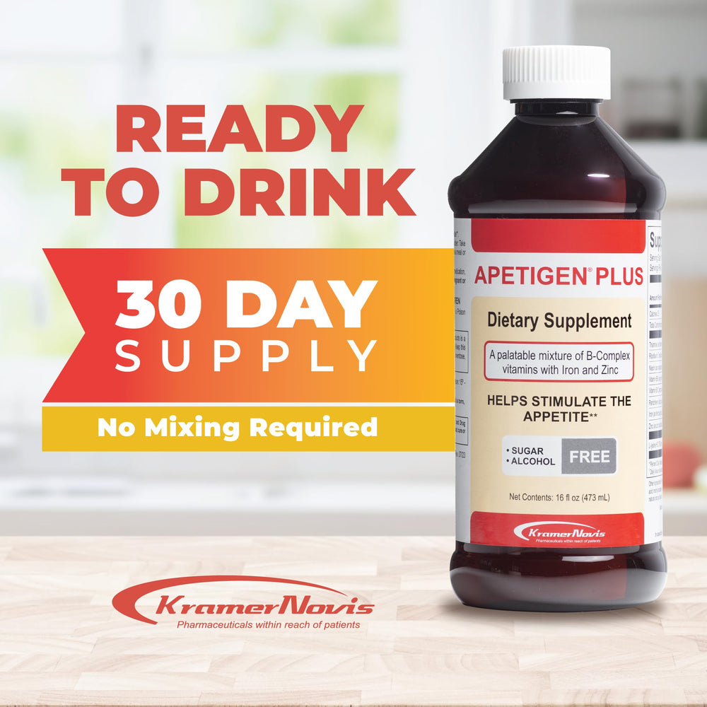 Apetigen-Plus nutrition panel highlighting zinc and iron content