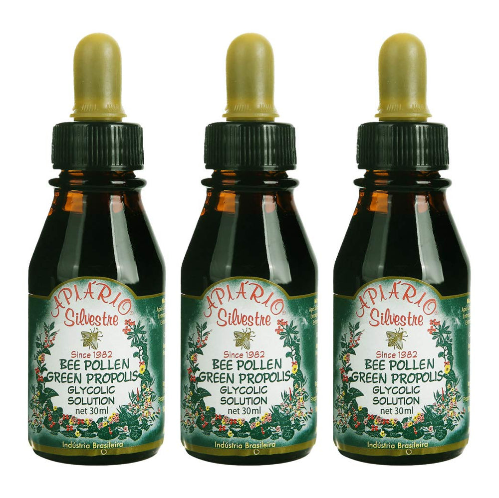 Apiario Silvestre 3-bottle pack front view for daily routine