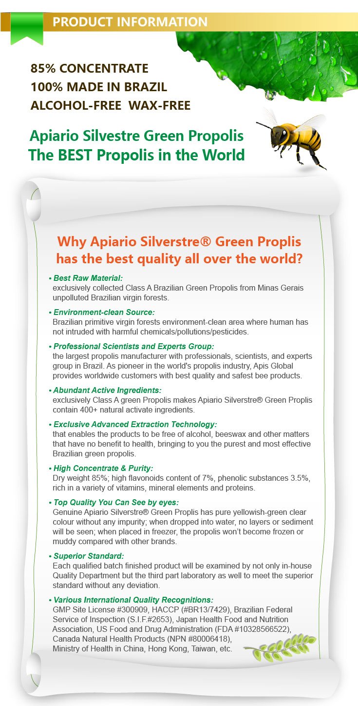 Apiario Silvestre GMP and HACCP certificates on packaging