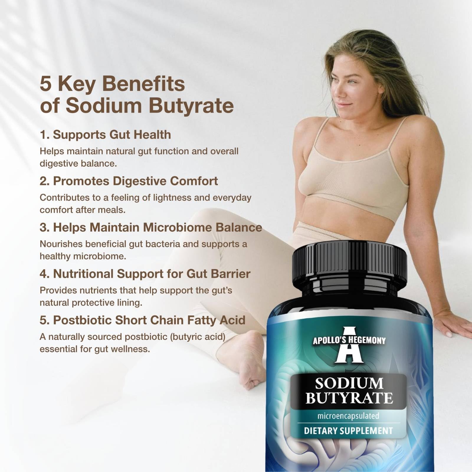 Apollo's Hegemony bottle of capsules supporting daily digestive wellness