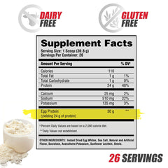 Apollon Nutrition Egg-Cellent chocolate marshmallow scoop captures dessert-like flavor.