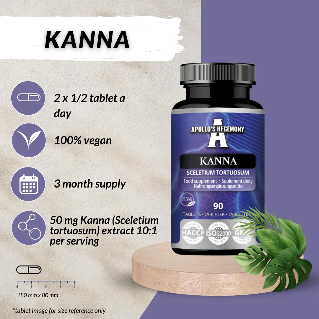 APOLLO'S HEGEMONY Kanna 3-month supply box for steady use