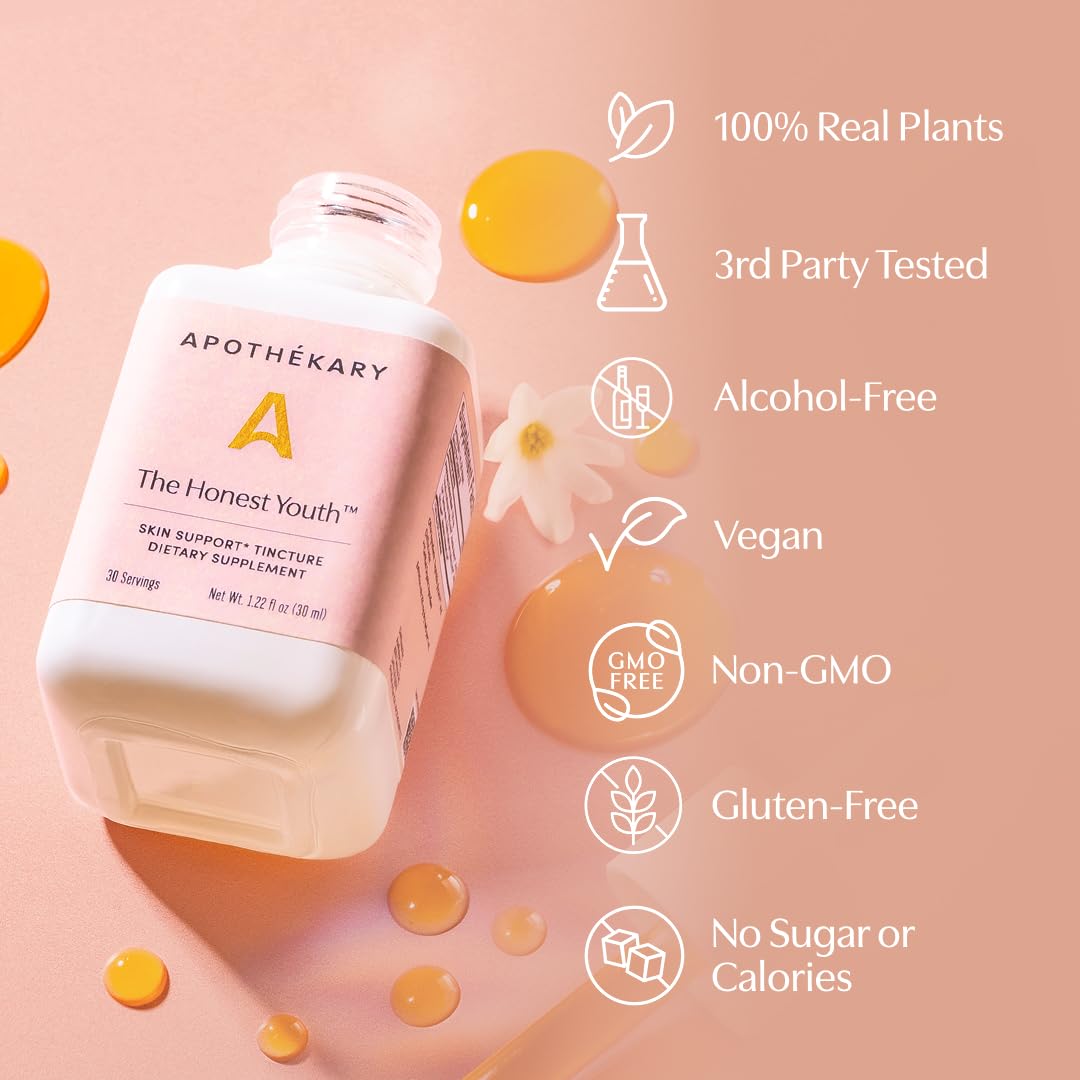 Apothekary The Honest Youth tremella mushroom closeup hints at hydrating ingredients.