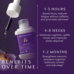 Mindcraft Bacopa leaf and root representing cognitive support ingredients.