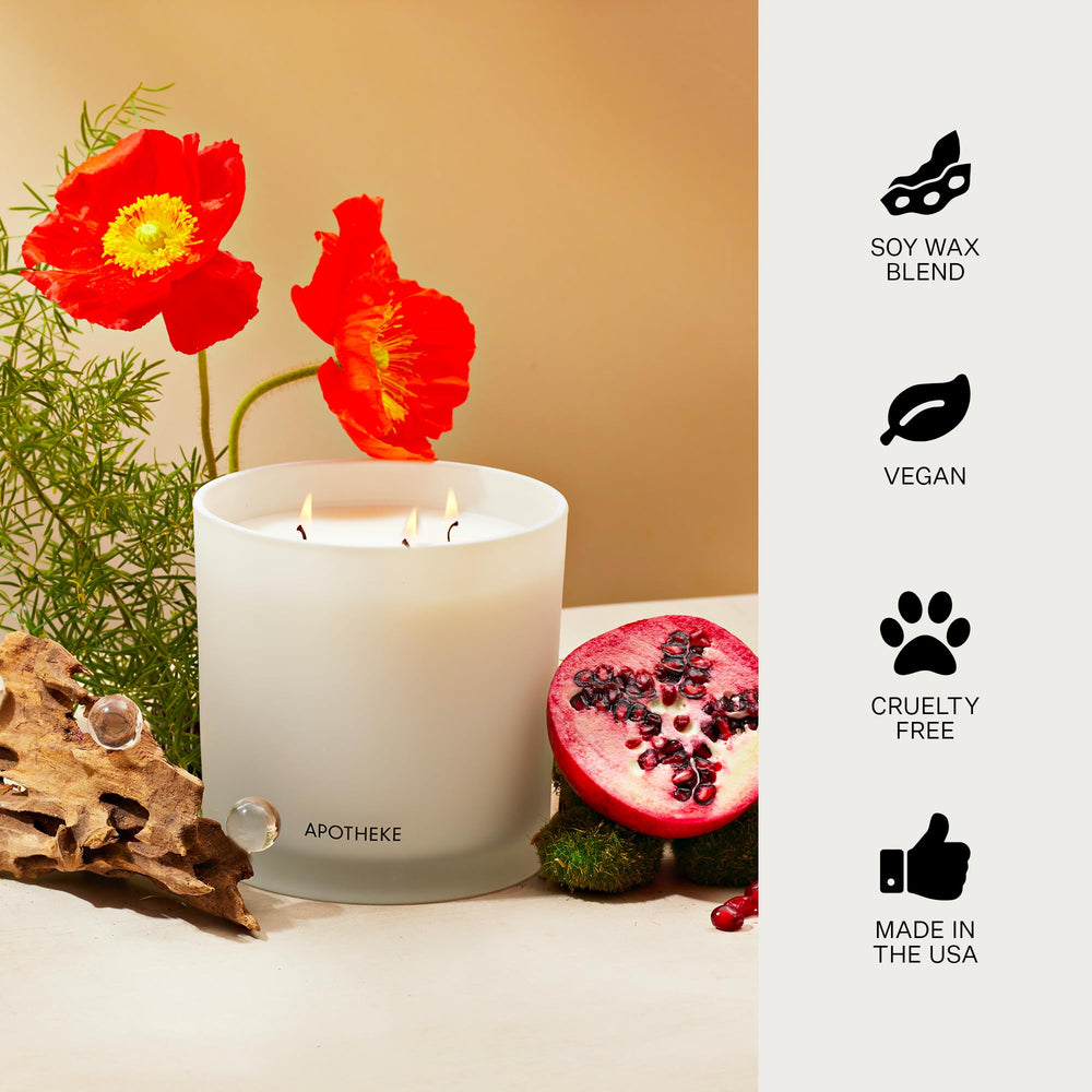 APOTHEKE luxury fragrance gift candle suitable for housewarmings and celebrations