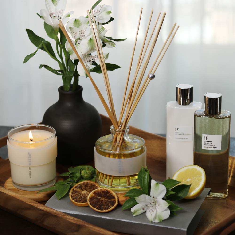 APOTHIA IF Mini diffuser in living room creates serene atmosphere