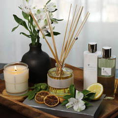APOTHIA IF Mini diffuser in living room creates serene atmosphere