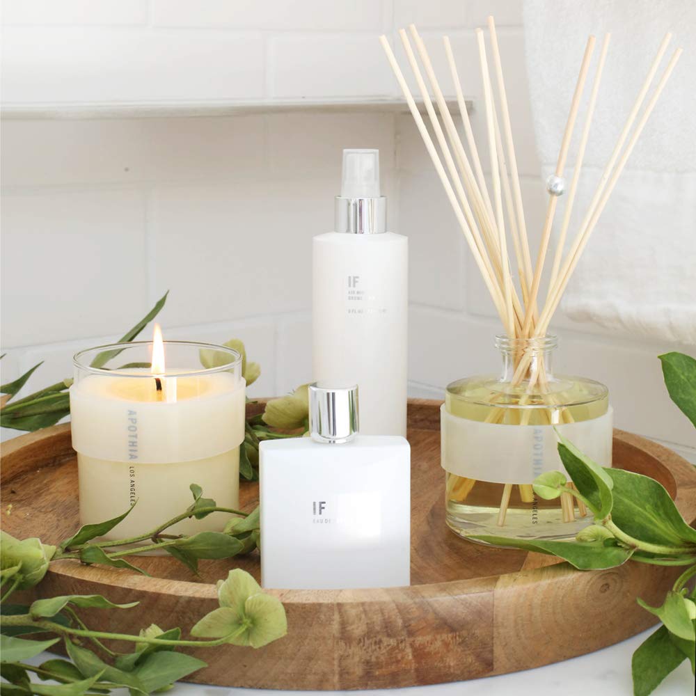APOTHIA IF Mini diffuser on shelf complements contemporary decor