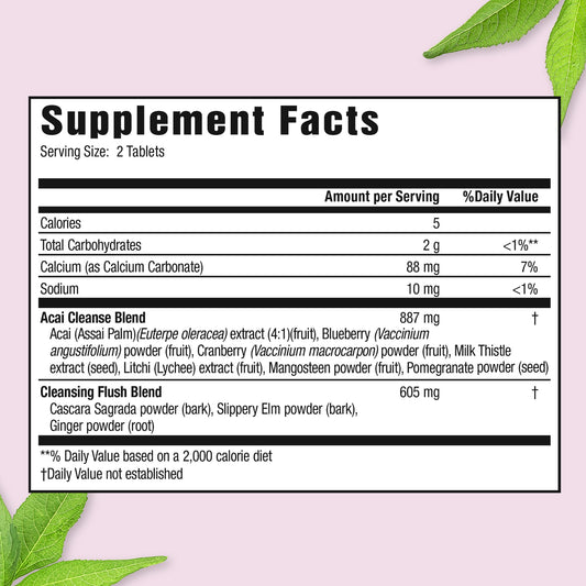 Applied Nutrition Acai Berry Cleanse with mixed superfruits for antioxidant-rich blend.
