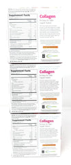 Ingredients like biotin and silica listed on Applied Nutrition collagen label