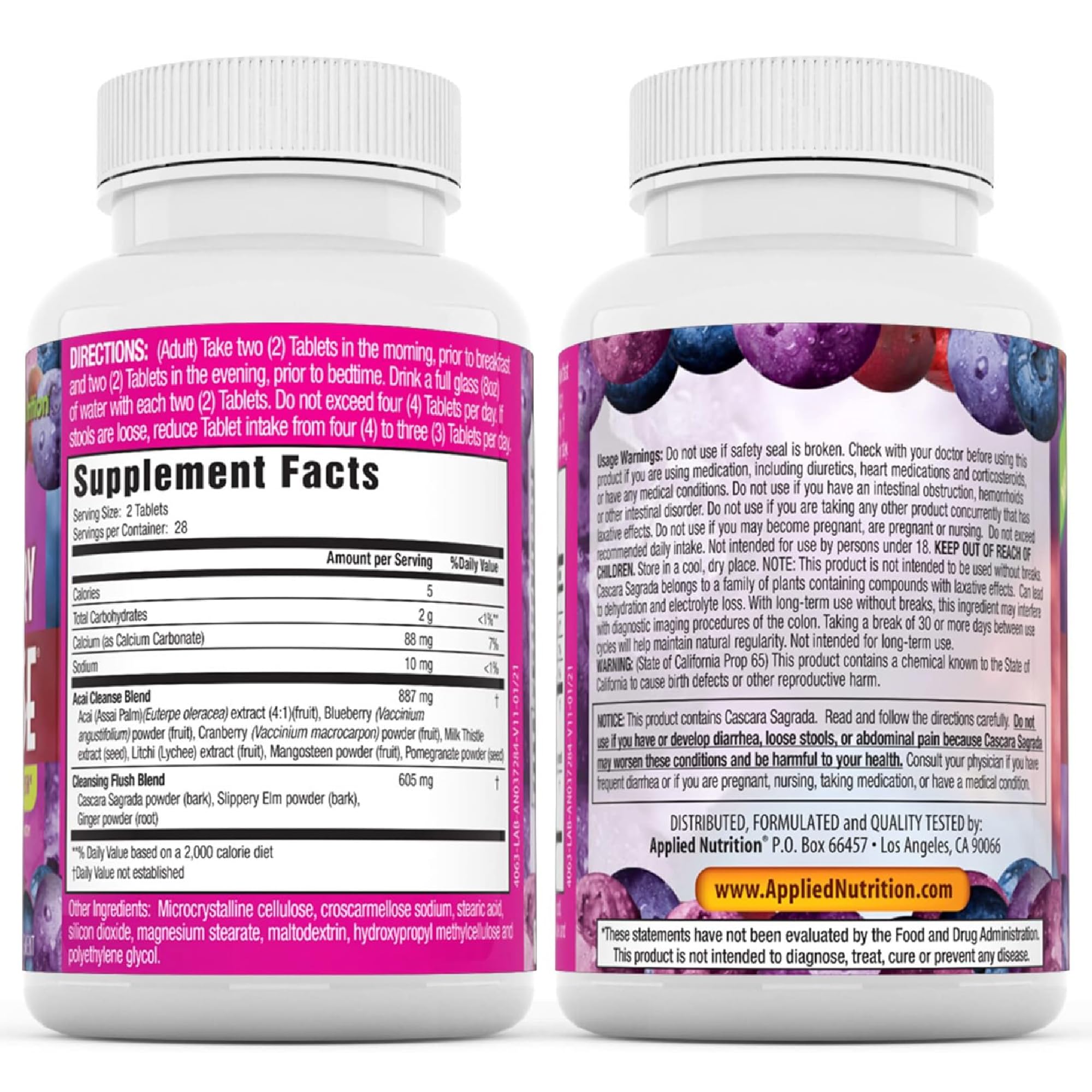 Applied Nutrition easy-to-take tablets help reduce occasional bloating.