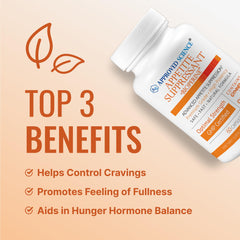 Approved Science Appetite Suppressant cayenne capsules provide gentle heat for cravings control.