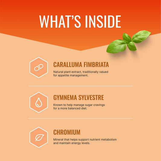 Approved Science Appetite Suppressant chromium capsules aid daily metabolic support.