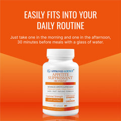 Approved Science Appetite Suppressant made-in-usa-facility label signals quality and safety.